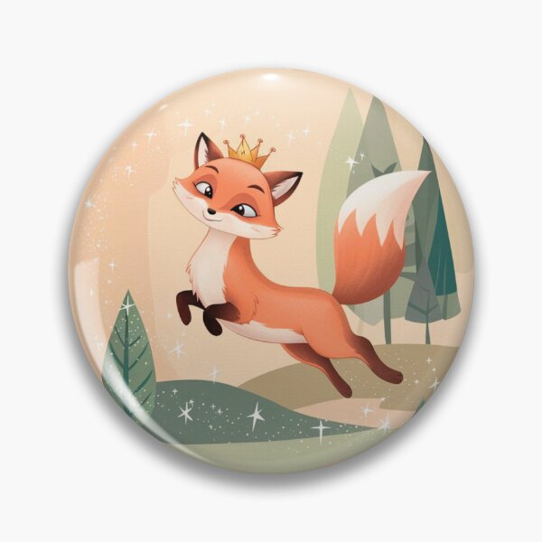 Item preview, Whimsical Fox. Fantasy cute fox, magical forest, enchanting woodland, vintage fox designed and sold by FoxVibes.