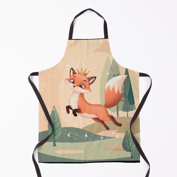 Item preview, Whimsical Fox. Fantasy cute fox, magical forest, enchanting woodland, vintage fox designed and sold by FoxVibes.