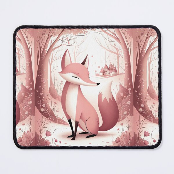 Item preview, Whimsical Fox. Fantasy cute fox, magical forest, enchanting woodland, vintage fox designed and sold by FoxVibes.