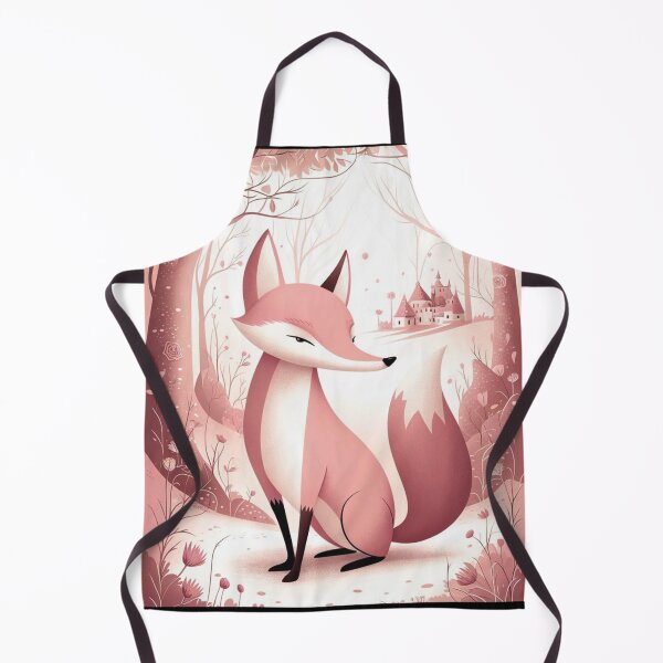 Item preview, Whimsical Fox. Fantasy cute fox, magical forest, enchanting woodland, vintage fox designed and sold by FoxVibes.