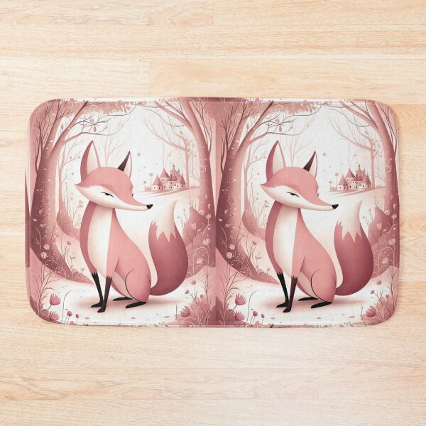 Item preview, Whimsical Fox. Fantasy cute fox, magical forest, enchanting woodland, vintage fox designed and sold by FoxVibes.