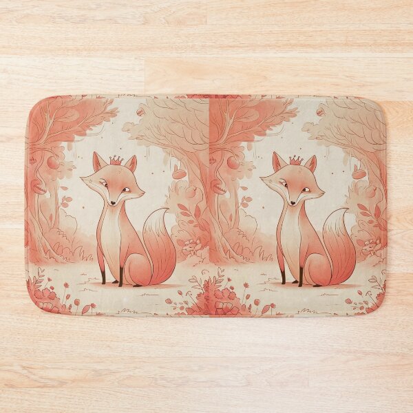 Item preview, Whimsical Fox. Fantasy cute fox, magical forest, enchanting woodland, vintage fox designed and sold by FoxVibes.