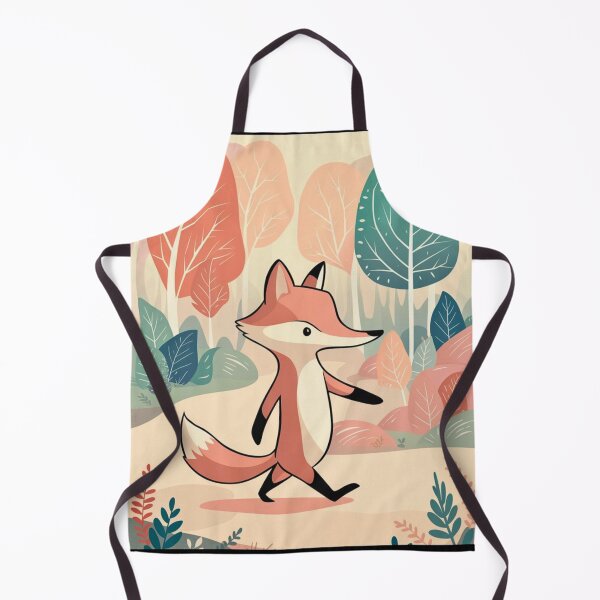 Item preview, Whimsical Fox. Fantasy cute fox, magical forest, enchanting woodland, vintage fox designed and sold by FoxVibes.