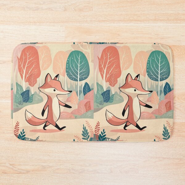 Item preview, Whimsical Fox. Fantasy cute fox, magical forest, enchanting woodland, vintage fox designed and sold by FoxVibes.