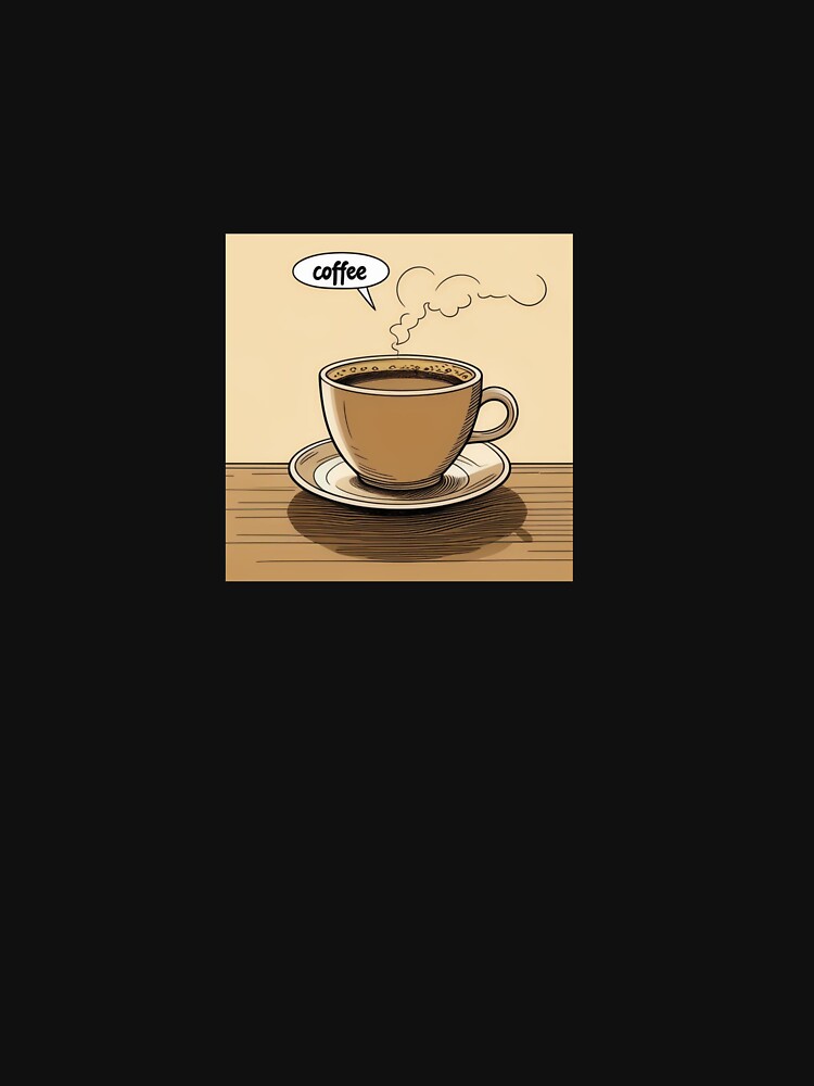 Thumbnail 7 of 7, Active T-Shirt, Coffee time everyday designed and sold by Lessis-.