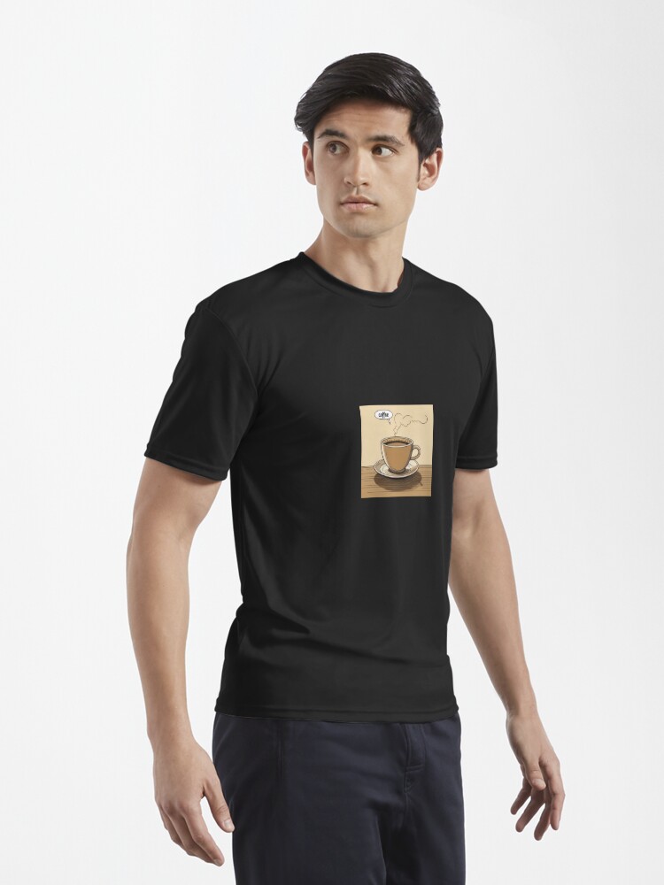 Thumbnail 3 of 7, Active T-Shirt, Coffee time everyday designed and sold by Lessis-.