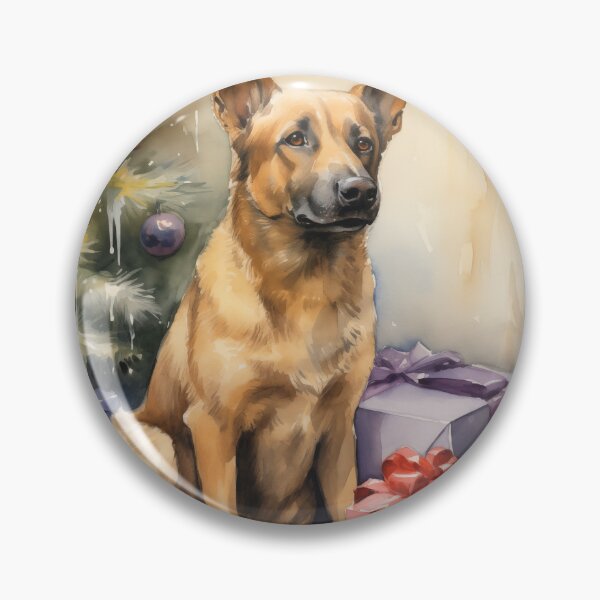 Artikelvorschau, Chinook-Hund zu Weihnachten entworfen und verkauft von Samuelsboro.