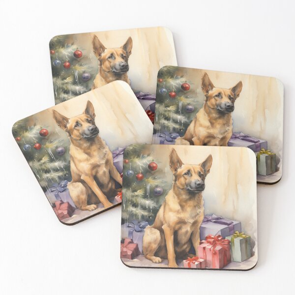 Item preview, Chinook Dog at Christmas designed and sold by Samuelsboro.