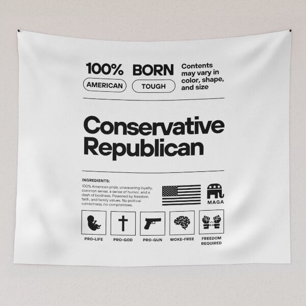 Item preview, Trump American Tough: Conservative Republican designed and sold by kingroy.