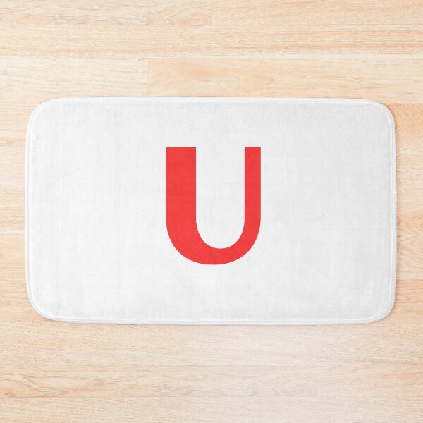 Item preview, Big Red Alphabet Letter U designed and sold by RobbiesMusic.