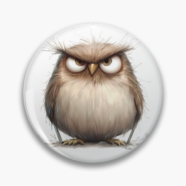 Item preview, a Grumpy Owl designed and sold by BeefStroganof.