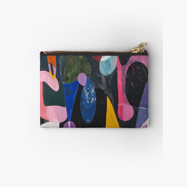 Item preview, Dynamic Swirling Abstract Shapes in Vibrant Colors on Dark Backdrop Geometric Modern Art AI Generated designed and sold by OlfactoART Studio.