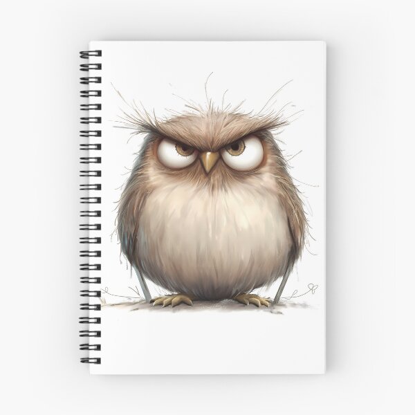 Item preview, a Grumpy Owl designed and sold by BeefStroganof.