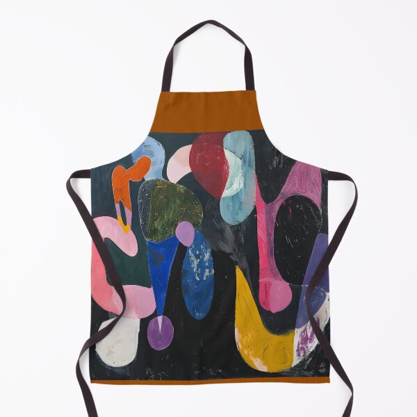 Item preview, Dynamic Swirling Abstract Shapes in Vibrant Colors on Dark Backdrop Geometric Modern Art AI Generated designed and sold by OlfactoART Studio.