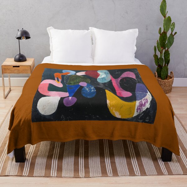 Item preview, Dynamic Swirling Abstract Shapes in Vibrant Colors on Dark Backdrop Geometric Modern Art AI Generated designed and sold by OlfactoART Studio.