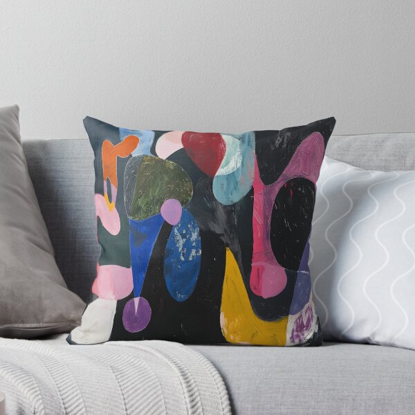 Item preview, Dynamic Swirling Abstract Shapes in Vibrant Colors on Dark Backdrop Geometric Modern Art AI Generated designed and sold by OlfactoART Studio.