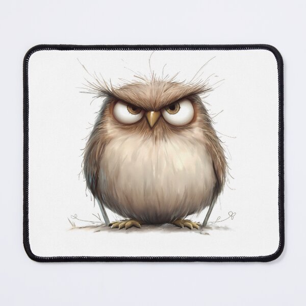 Item preview, a Grumpy Owl designed and sold by BeefStroganof.