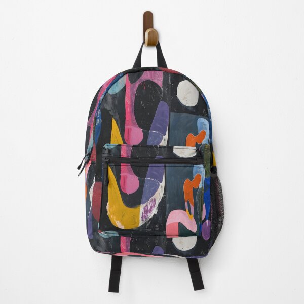 Item preview, Dynamic Swirling Abstract Shapes in Vibrant Colors on Dark Backdrop Geometric Modern Art AI Generated designed and sold by OlfactoART Studio.