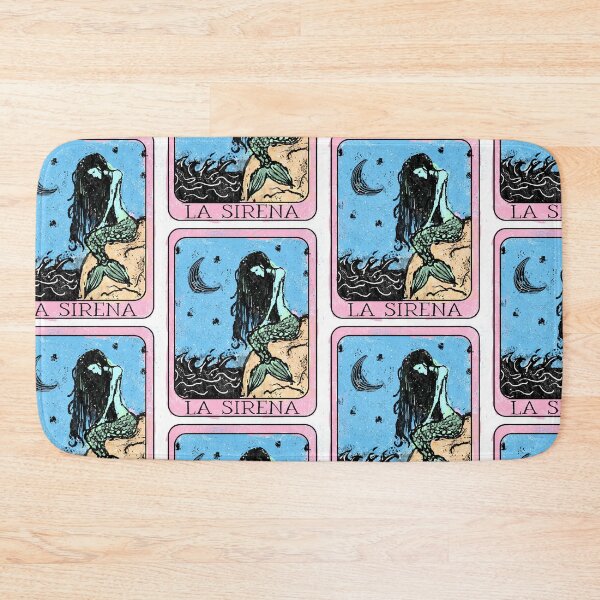 Item preview, La Sirena Vintage Tarot Card  designed and sold by Rustic Valley Studio.