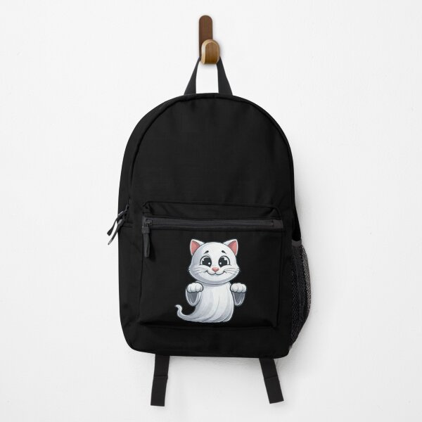 Item preview, Funny Ghost Cat for Halloween designed and sold by Ikibrai.