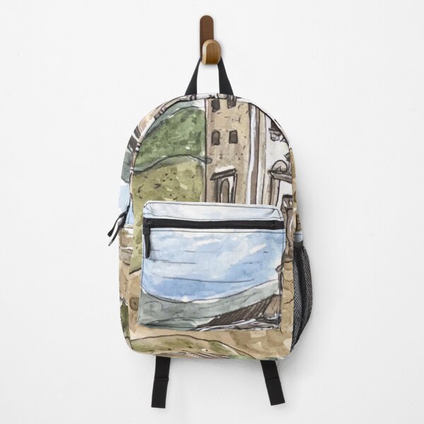 Item preview, Chiesa di Santa Maria Watercolor Illustration designed and sold by kriti130.