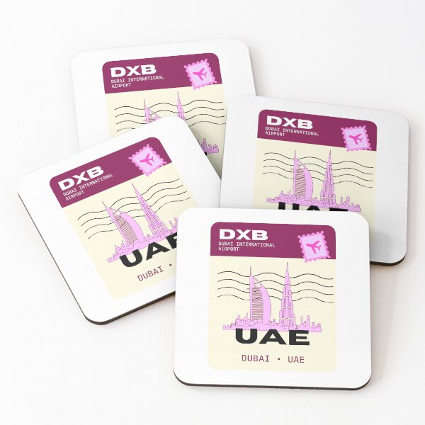 Item preview, Dubai UAE Travel Stamp designed and sold by Local Folk.