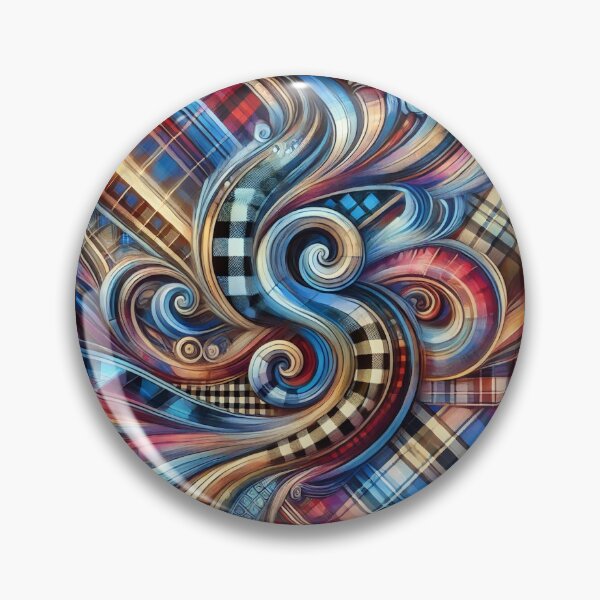 Item preview, Scottish Plaid in a Flow of Colors designed and sold by LegademaArt.