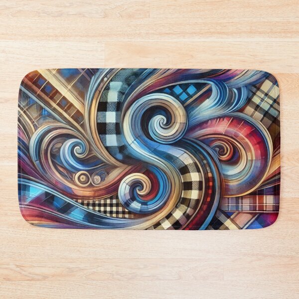 Item preview, Scottish Plaid in a Flow of Colors designed and sold by LegademaArt.