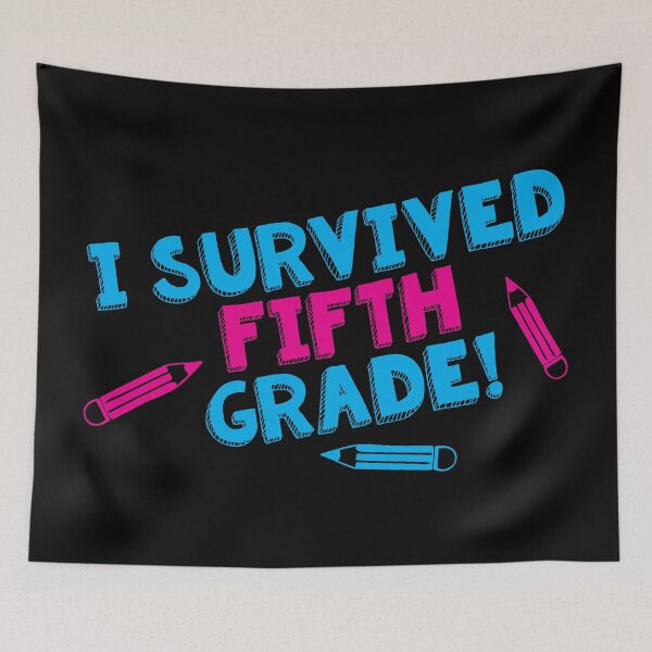 Item preview, I Survived Fifth Grade designed and sold by teesaurus.