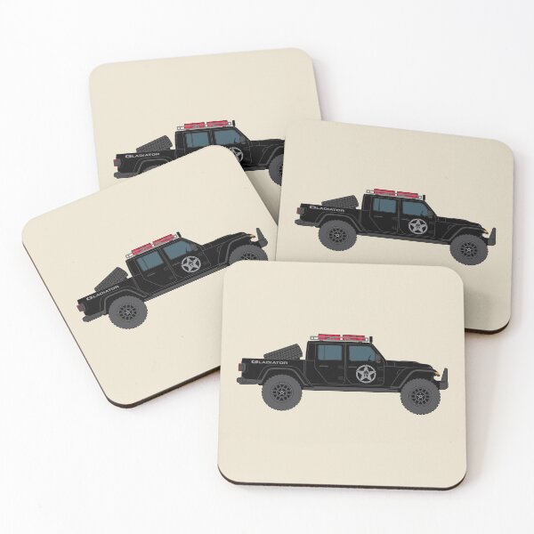 Item preview, Gladiator 4x4 Spartan Star - Black designed and sold by BlueSkyTheory.