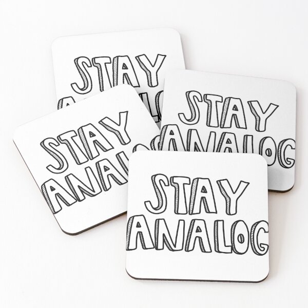 Item preview, STAY ANALOG.  designed and sold by Gracie C..