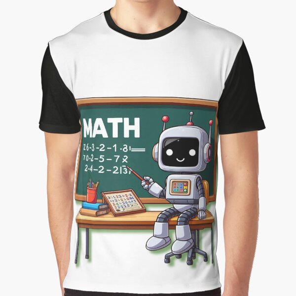 Vista previa del artículo con la obra «Math Adventures with Robo-Teacher», diseñado y vendido por maskolor22.