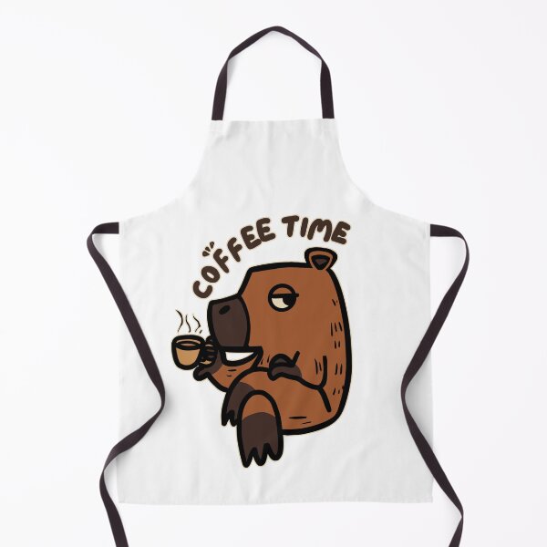 Artikelvorschau, Kaffeezeit mit Herrn Capybara entworfen und verkauft von TACOS-DESIGNS.