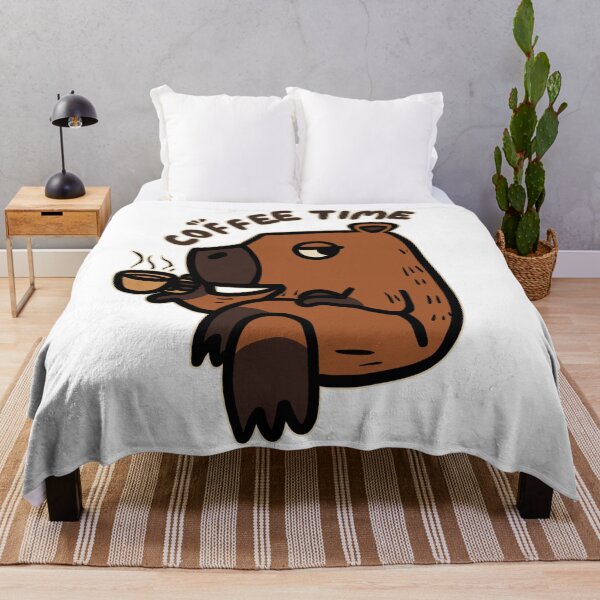 Item preview, Hora del café con el señor Capibara designed and sold by TACOS-DESIGNS.