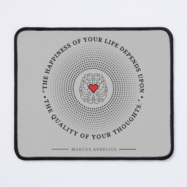 Item preview, Happiness Depends On The Quality of Your Thoughts designed and sold by flourish-ltd.