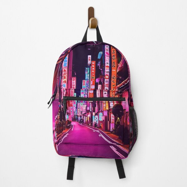 Item preview, TOKYO JAPAN NEON FUTURISM CYBERPUNK STREET designed and sold by milestotreasure.