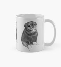 Sweet Black Pug Mug