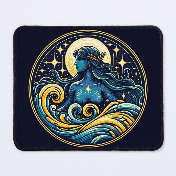 Item preview, Aquarius Zodiac designed and sold by Catherine Harrison.