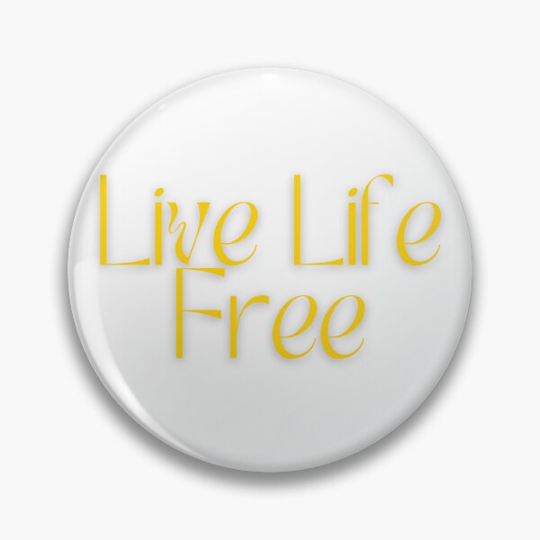 Item preview, Live Life Free designed and sold by Fantasy Masterpiece.