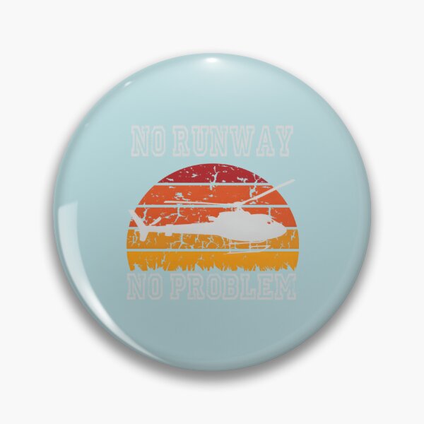 Item preview,  NoRunway NoProblem Funny Retro designed and sold by AmarWakeley.