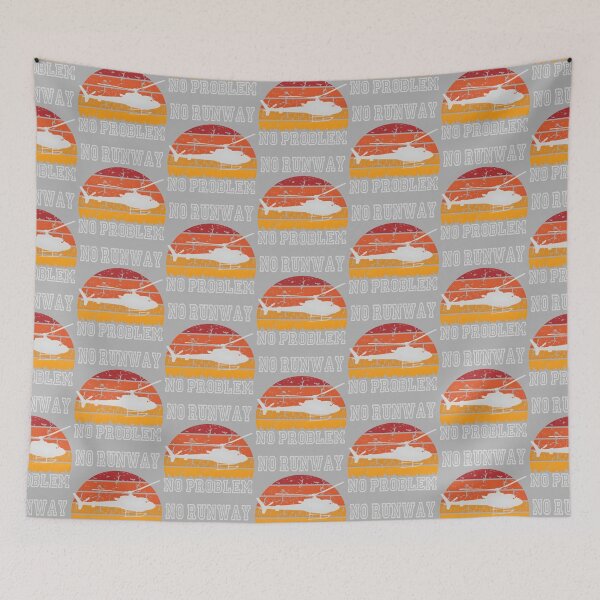 Item preview,  NoRunway NoProblem Funny Retro designed and sold by AmarWakeley.