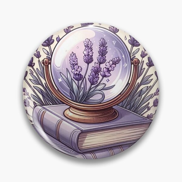 Item preview, Crystal Ball & Lavender  designed and sold by dreamywitch.