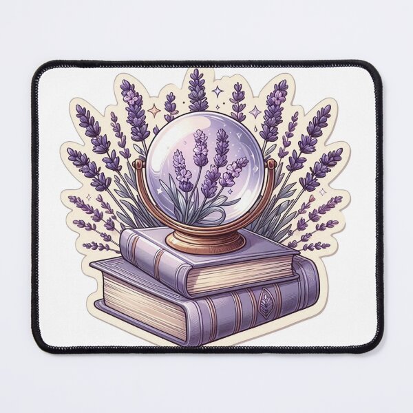 Item preview, Crystal Ball & Lavender  designed and sold by dreamywitch.