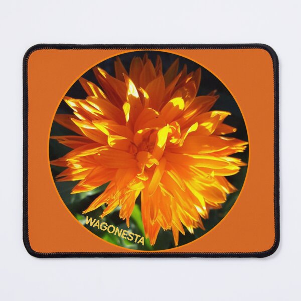 Item preview, Floral Orange Calendula by Wagonesta  designed and sold by Wagonesta.