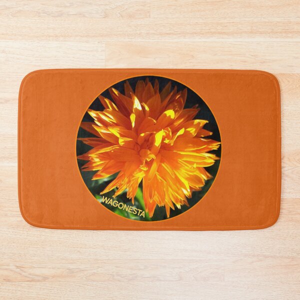 Item preview, Floral Orange Calendula by Wagonesta  designed and sold by Wagonesta.