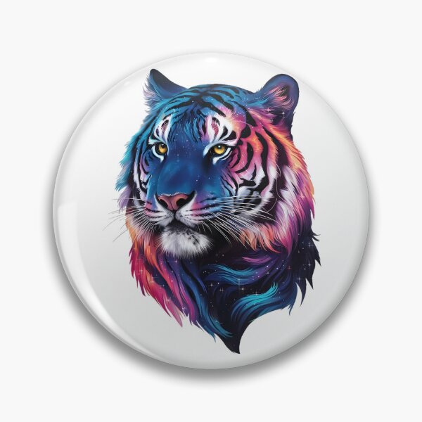 Item preview, Cool Cute Comic Galaxy Tiger designed and sold by PlanetMarker.