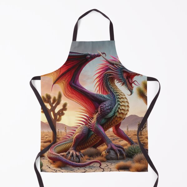 Item preview, Sunset Dragon In The Vast Desert designed and sold by Xsquilax.