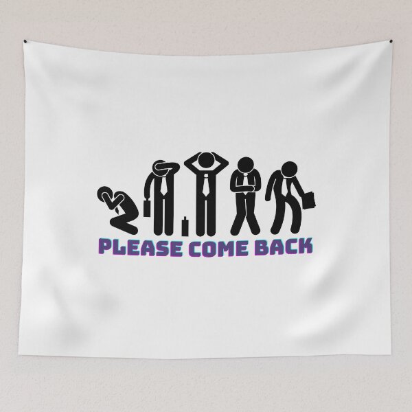 Item preview, Please Come Back - Emotional & Meaningful Message Design designed and sold by Colorful-Garden.