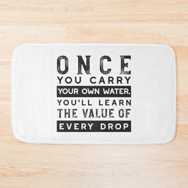 Item preview, Wisdom Quote Design - Value of Every Drop Typography designed and sold by FlinArt.