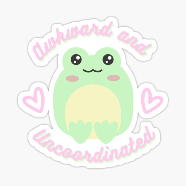 Awkward and Uncoordinated Sticker